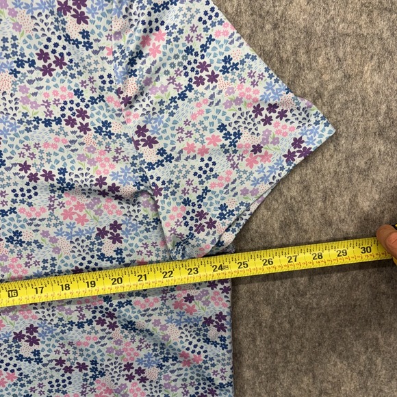 Redvanly Golf Polo Shirt Men's XL Floral Geometric Short Sleeve Stretch - Picture 4 of 8